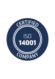 Certificate for Environmental Management SystemČSN EN ISO 14001:2016